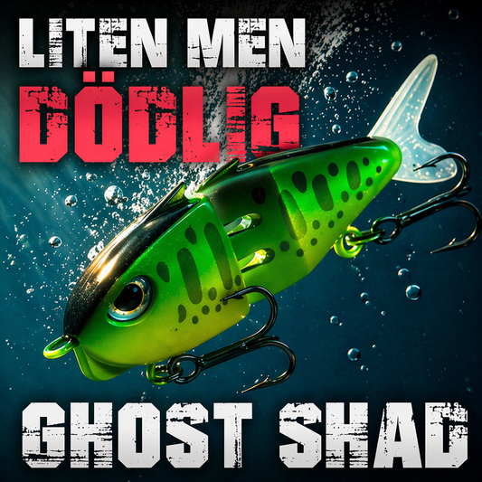 GhostShad - Naturlig rörelse som triggar hugg