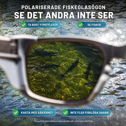 Polariserande FiskeGlasögon - Se det andra inte ser